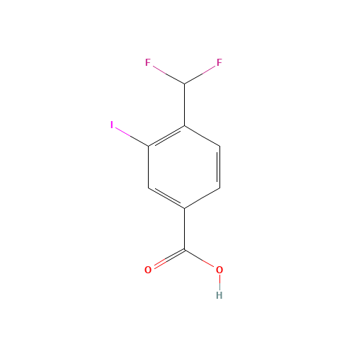 4-(difluoromethyl)-3-iodobenzoic acid (CAS: 1131588-05-0) - Related Chemical Product