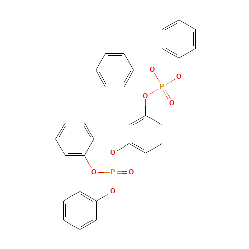 Tetraphenyl resorcinol bis(diphenylphosphate) (CAS: 57583-54-7) - Related Chemical Product