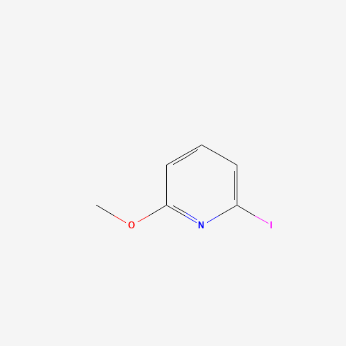 2-IODO-6-METHOXY-PYRIDINE (CAS: 182275-70-3) - Chemical Structure and Molecular Formula 