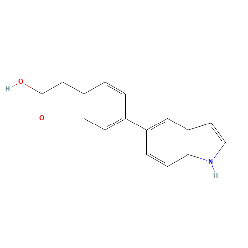 4-(5'-INDOLE)PHENYL ACETIC ACID (CAS: 886363-28-6) - Related Chemical Product