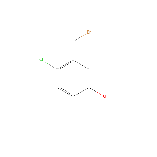 2-(bromomethyl)-1-chloro-4-methoxybenzene (CAS: 3771-13-9) - Related Chemical Product