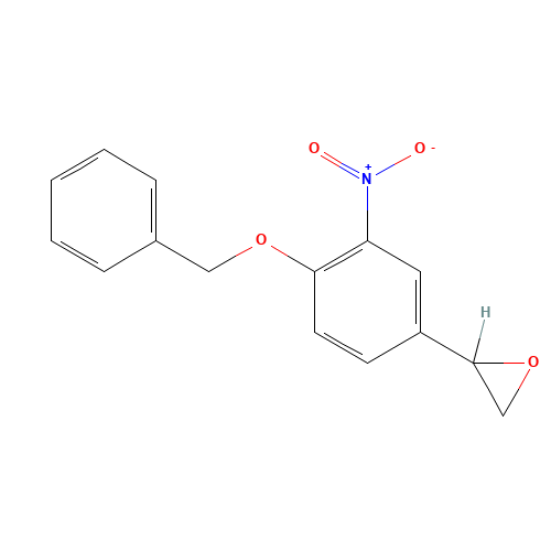 [3-Nitro-4-(phenylmethoxy)phenyl]-oxirane (CAS: 51582-41-3) - Related Chemical Product