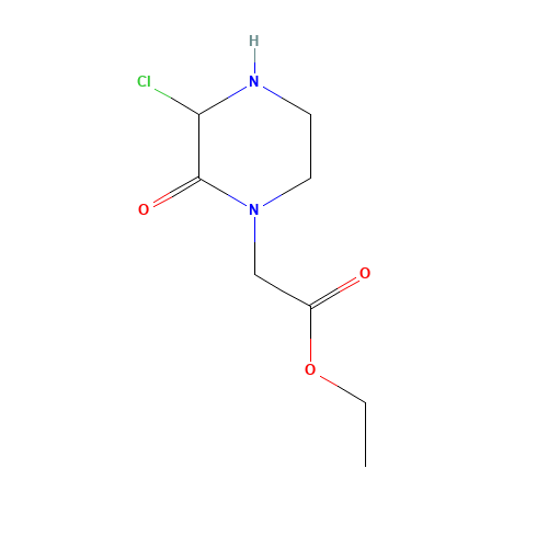 ethyl 2-(3-chloro-2-oxopiperazin-1-yl)acetate (CAS: 1222655-64-2) - Related Chemical Product
