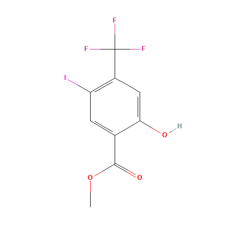methyl 2-hydroxy-5-iodo-4-(trifluoromethyl)benzoate (CAS: 1131587-48-8) - Related Chemical Product