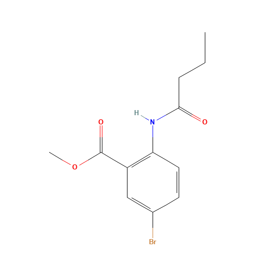 methyl 5-bromo-2-butyramidobenzoate (CAS: 452349-54-1) - Related Chemical Product