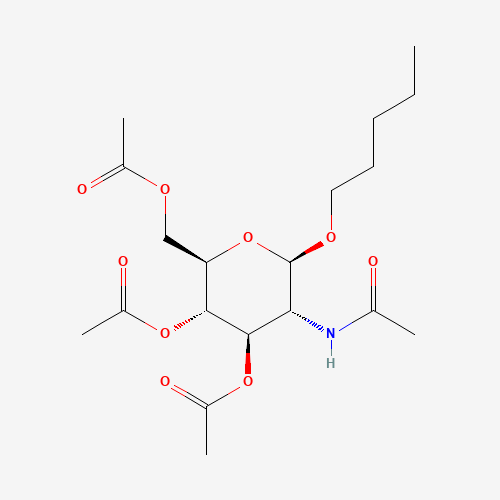 AMYL 2-ACETAMIDO-3,4,6-TRI-O-ACETYL-2-DEOXY-BETA-D-GLUCOPYRANOSIDE (CAS: 146288-30-4) - Related Chemical Product