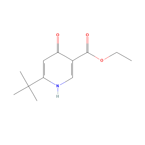 Ethyl 6-tert-butyl-4-oxo-1,4-dihydropyridine-3-carboxylate (CAS: 134653-98-8) - Related Chemical Product