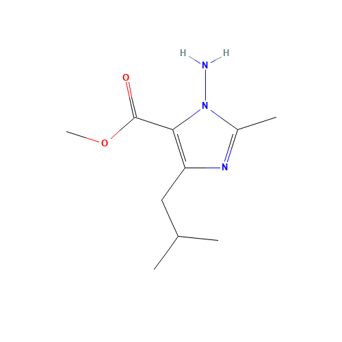 methyl 1-amino-4-isobutyl-2-methyl-1H-imidazole-5-carboxylate (CAS: 1150617-79-0) - Related Chemical Product