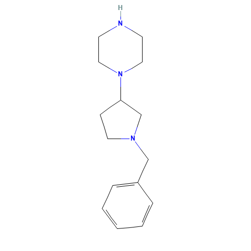 1-(1-BENZYLPYRROLIDIN-3-YL)-PIPERAZINE (CAS: 765878-69-1) - Related Chemical Product