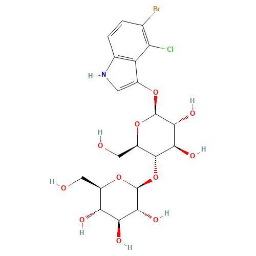 5-BROMO-4-CHLORO-3-INDOLYL BETA-D-CELLOBIOSIDE (CAS: 177966-52-8) - Related Chemical Product