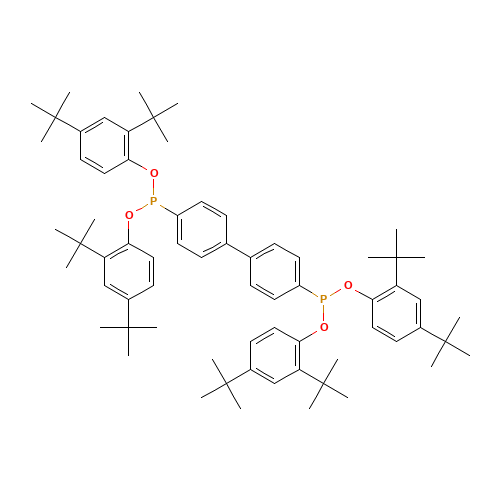 Tetrakis(2,4-di-tert-butylphenyl)-1,1-biphenyl-4,4'-diylbisphosphonite (CAS: 38613-77-3) - Related Chemical Product
