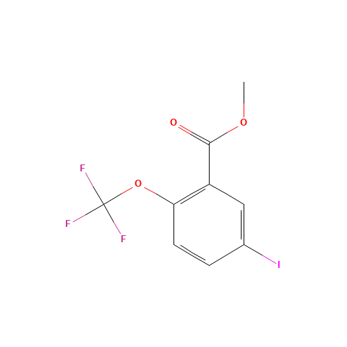 methyl 5-iodo-2-(trifluoromethoxy)benzoate (CAS: 1131605-40-7) - Related Chemical Product