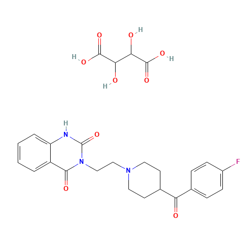 KETANSERIN TARTRATE (CAS: 83846-83-7) - Related Chemical Product