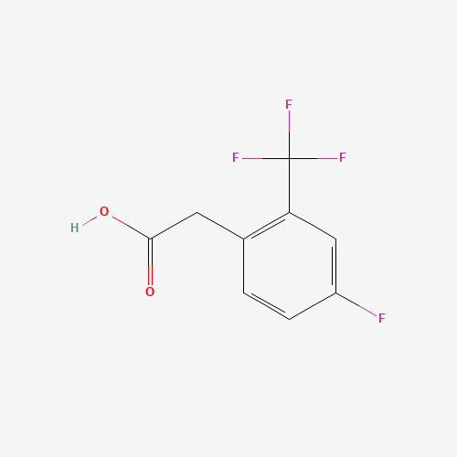 4-FLUORO-3-(TRIFLUOROMETHYL)PHENYLACETIC ACID (CAS: 195447-80-4) - Related Chemical Product