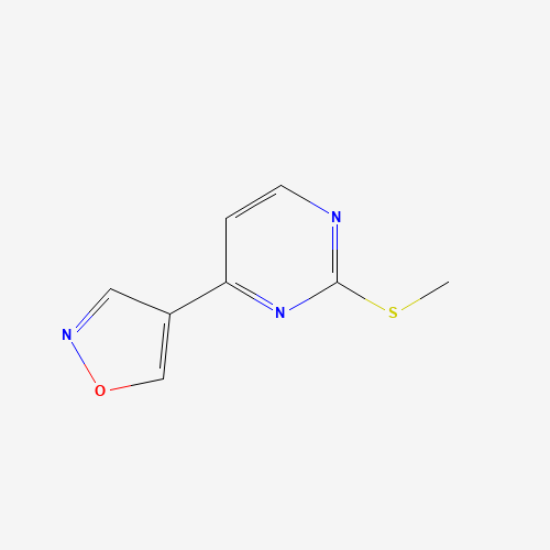 4-(isoxazol-4-yl)-2-(methylthio)pyrimidine (CAS: 956721-96-3) - Related Chemical Product