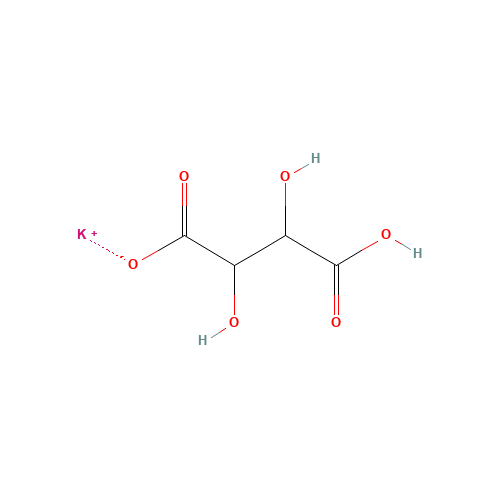 L(+)-Potassium hydrogen tartrate (CAS: 868-14-4) - Related Chemical Product