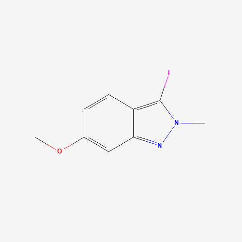 3-iodo-6-methoxy-2-methyl-2H-indazole (CAS: 1150618-47-5) - Related Chemical Product