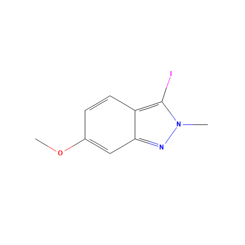 3-iodo-6-methoxy-2-methyl-2H-indazole (CAS: 1150618-47-5) - Related Chemical Product