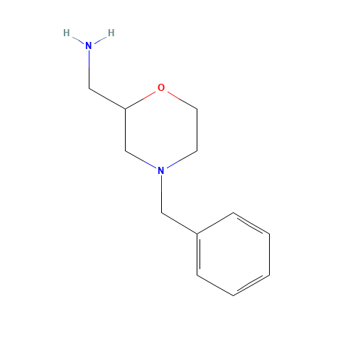 (4-Benzyl-1,4-oxazinan-2-yl)methylamine (CAS: 110859-47-7) - Related Chemical Product