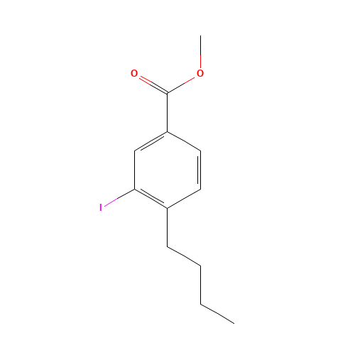 methyl 4-butyl-3-iodobenzoate (CAS: 1131588-18-5) - Related Chemical Product