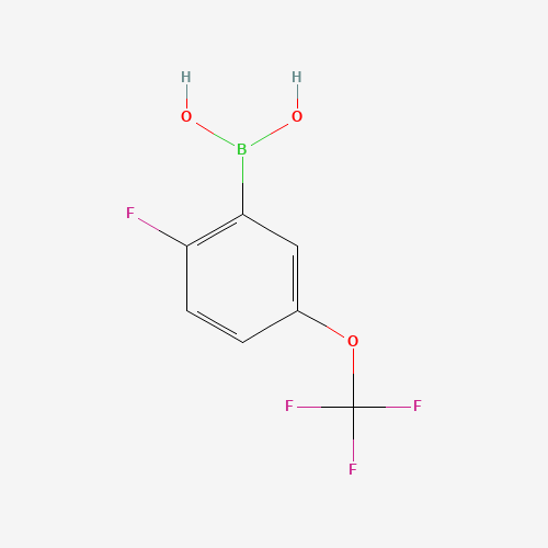 2-FLUORO-5-(TRIFLUOROMETHOXY)PHENYLBORONIC ACID (CAS: 881402-22-8) - Related Chemical Product