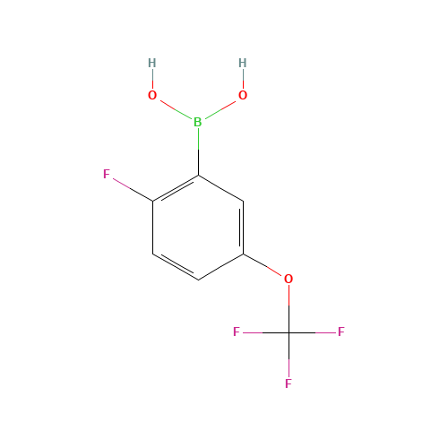 2-FLUORO-5-(TRIFLUOROMETHOXY)PHENYLBORONIC ACID (CAS: 881402-22-8) - Related Chemical Product