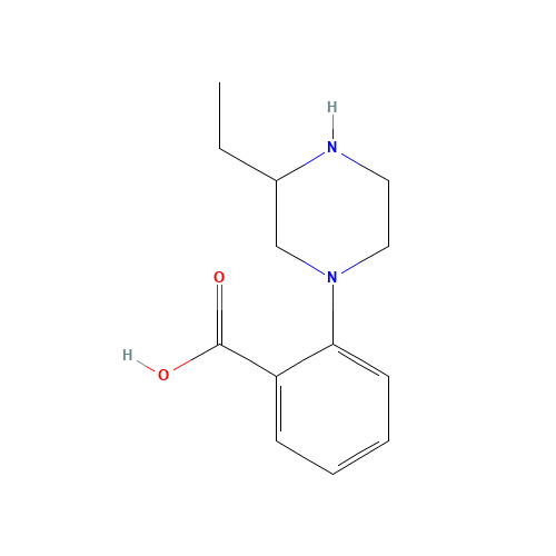 1-(2-carboxyphenyl)-3-ethyl-piperazine (CAS: 1131622-38-2) - Related Chemical Product