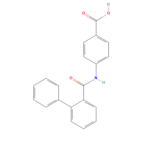 4-[(Biphenyl-2-ylcarbonyl)amino]benzoic acid (CAS: 168626-74-2) - Related Chemical Product