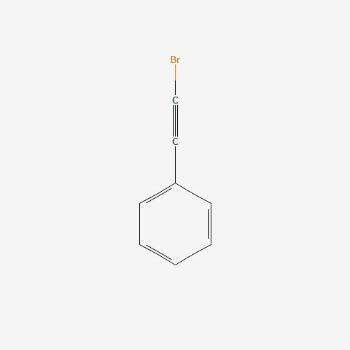 Phenylbromoethyne (CAS: 932-87-6) - Chemical Structure and Molecular Formula 