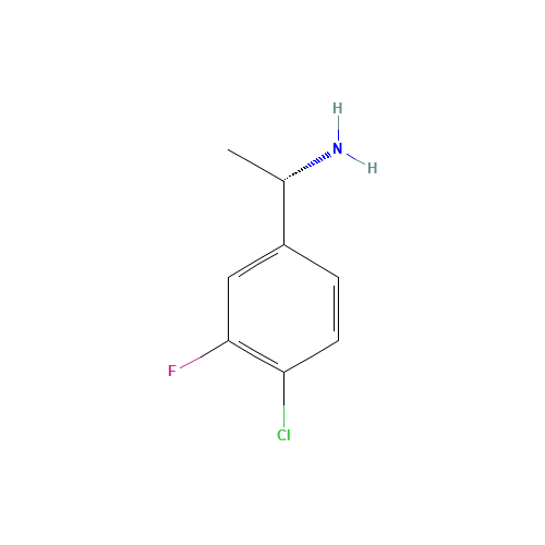 (S)-1-(4-Chloro-3-fluorophenyl)ethanamine (CAS: 1114559-11-3) - Related Chemical Product