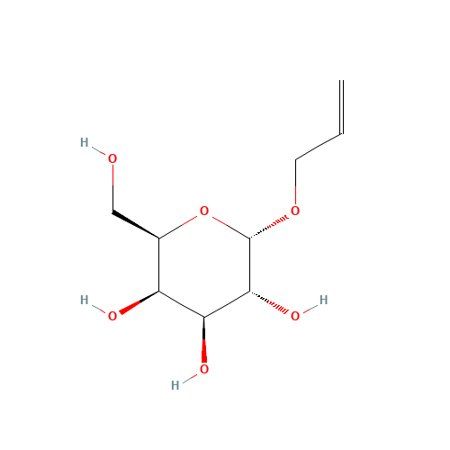 ALLYL ALPHA-D-GALACTOPYRANOSIDE (CAS: 48149-72-0) - Chemical Structure and Molecular Formula 