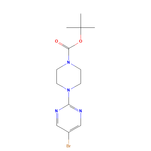 5-BROMO-2-(4-BOC-PIPERAZIN-1-YL)PYRIMIDINE (CAS: 374930-88-8) - Related Chemical Product