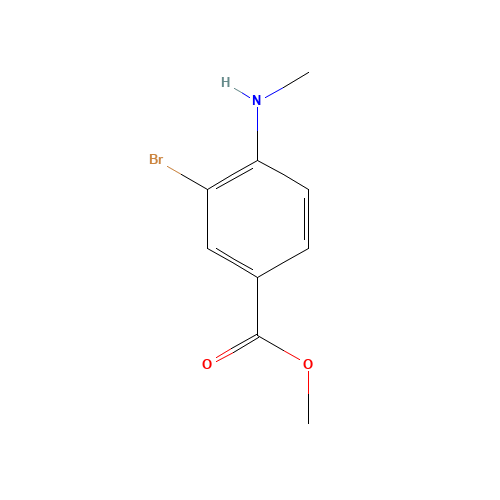 methyl 3-bromo-4-(methylamino)benzoate (CAS: 1131615-02-5) - Related Chemical Product