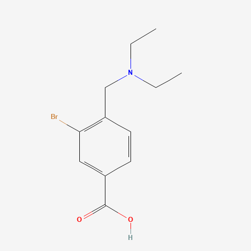 3-bromo-4-((diethylamino)methyl)benzoic acid (CAS: 1131594-28-9) - Related Chemical Product