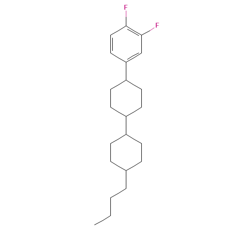TRANS,TRANS-4-(3,4-DIFLUOROPHENYL)-4''-BUTYL-BICYCLOHEXYL (CAS: 82832-58-4) - Related Chemical Product