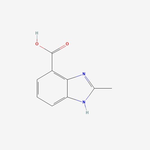 1H-Benzimidazole-4-carboxylicacid,2-methyl-(9CI) (CAS: 188106-94-7) - Related Chemical Product