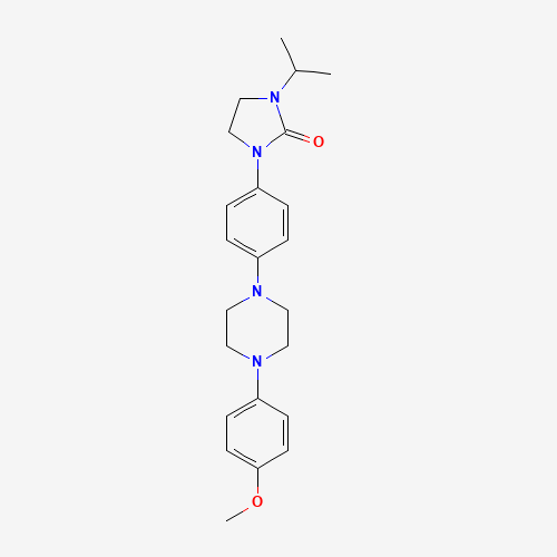 1-[4-[4-(4-Methoxyphenyl)-1-piperazinyl]phenyl]-3-(1-methylethyl)-2-imidazolidinone (CAS: 95182-50-6) - Related Chemical Product