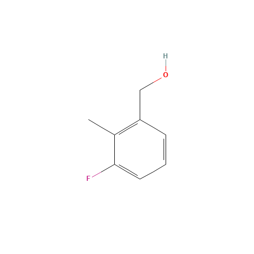 Benzenemethanol,3-fluoro-2-methyl-(9CI) (CAS: 500912-13-0) - Related Chemical Product