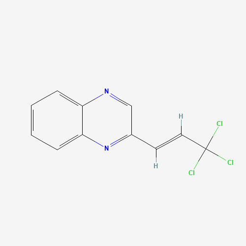 Quinoxaline,2-(3,3,3-trichloro-1-propenyl)- (CAS: 6640-58-0) - Related Chemical Product