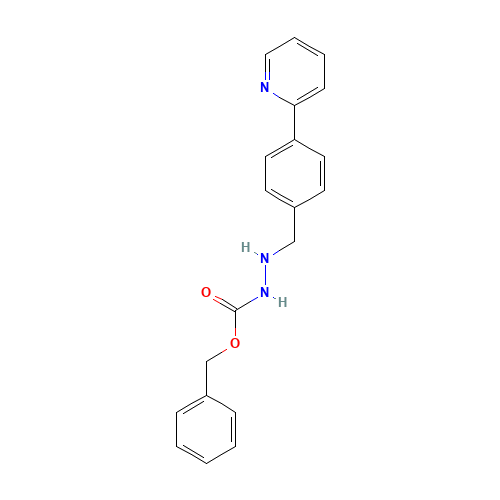 benzyl 2-(4-(pyridin-2-yl)benzyl)hydrazinecarboxylate (CAS: 1003888-36-5) - Related Chemical Product