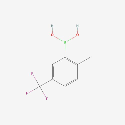2-Methyl-5-trifluoromethyl-phenylboronic acid (CAS: 947533-96-2) - Related Chemical Product