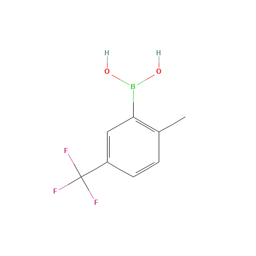 2-Methyl-5-trifluoromethyl-phenylboronic acid (CAS: 947533-96-2) - Related Chemical Product