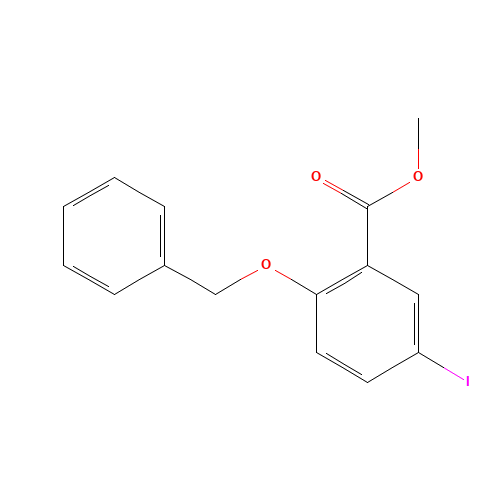 methyl 2-(benzyloxy)-5-iodobenzoate (CAS: 146335-26-4) - Related Chemical Product