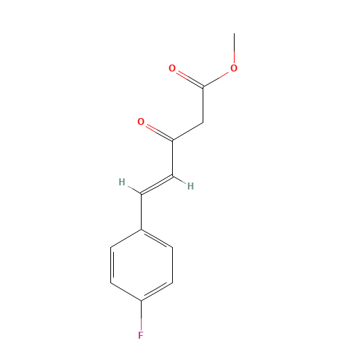 (E)-methyl 5-(4-fluorophenyl)-3-oxopent-4-enoate (CAS: 144224-15-7) - Related Chemical Product