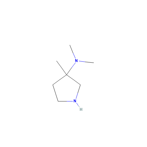 N,N,3-TRIMETHYLPYRROLIDIN-3-AMINE (CAS: 947149-88-4) - Related Chemical Product