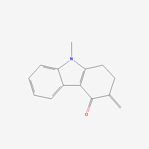 1,2,3,9-TETRAHYDRO-9-METHTYL-3-METHYLENE-4H-CARBAZOL-4-ONE (CAS: 99614-64-9) - Related Chemical Product