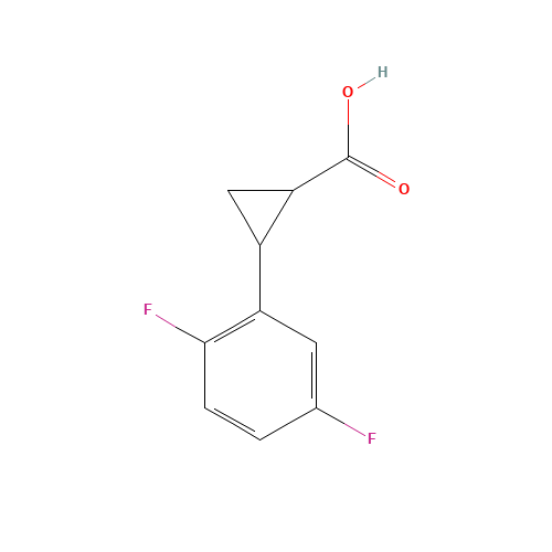 2-(2,5-difluorophenyl)cyclopropanecarboxylic acid (CAS: 1157698-34-4) - Related Chemical Product