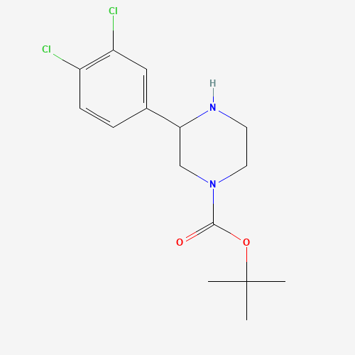 1-BOC-3-(3,4-DICHLOROPHENYL)PIPERAZINE (CAS: 185110-16-1) - Related Chemical Product