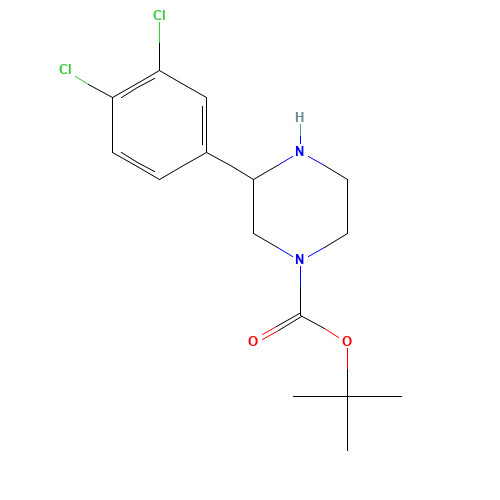 1-BOC-3-(3,4-DICHLOROPHENYL)PIPERAZINE (CAS: 185110-16-1) - Related Chemical Product