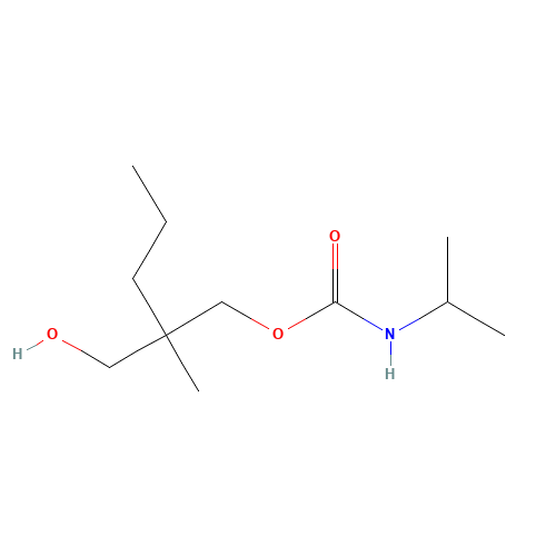 2-(hydroxymethyl)-2-methylpentyl isopropyl-carbamate (CAS: 25462-17-3) - Related Chemical Product